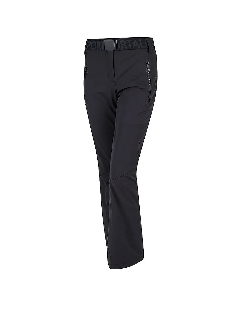 Pantaloni da sci da donna con silhouette lusinghiera nero 36 - Sportalm - FashionsVida
