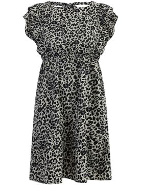 Faina Vestido gris / negro