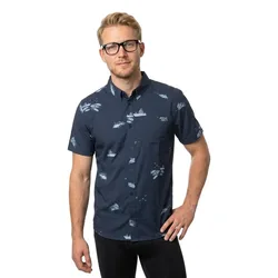 Chemise à Manches Courtes Breezer Perf Button Up Midnight Navy M