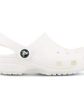 Classic Clog Toddler Trainers - White - Size 12 - Mesh/Synthetic - White - Size: 12 - Crocs - FashionsVida