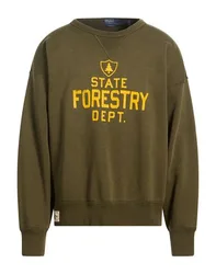 POLO Sweatshirt Herren Militärgrün S,XL Herren