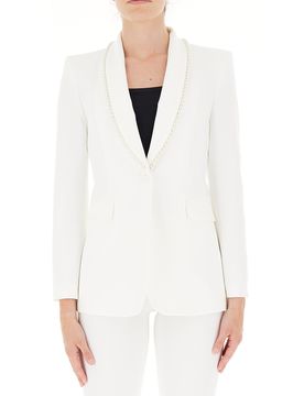 Blazer collo scialle BIANCO XL