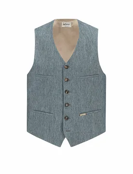 Trachtengilet LUSEBASTIAN blu 50 - LUIS TRENKER - FashionsVida