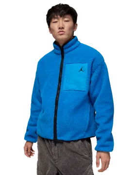 Mountainside Herren Jacken - Blau - Größe S - Sherpa Blue S - Jordan - FashionsVida