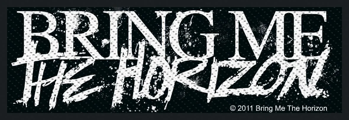 Patch - Horror Logo - Lizenziertes Merchandise! - None - unisex - Bring Me The Horizon - FashionsVida