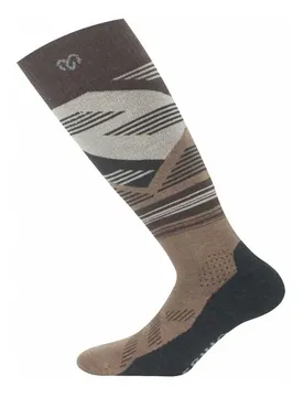 Chaussettes Longues Siw Brown / Beige EU 38-41 Homme