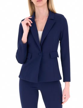 Blazer monopetto BLU SCURO XS