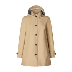Cappotto Con Cappuccio April Beige D42250W