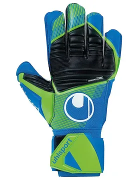 Gants De Gardien De But Aquasoft Pacific Blue / Fluo Green / W 11 unisex - Uhlsport - FashionsVida