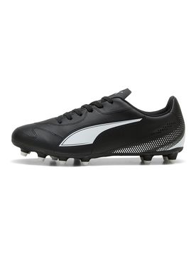 Scarpe da calcio nere con logo bianco Vitoria II FG/AG 44