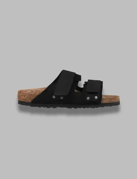 Uji black, suede leather/nubuck - calz. s - Birkenstock - FashionsVida