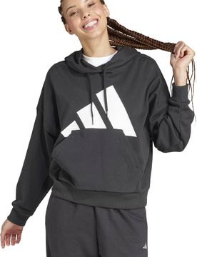 Essentials big logo sudadera mujer Negro (M)