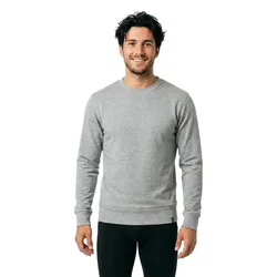 Sweat-shirt Crossover 20384 Grey-Flecked 4XL