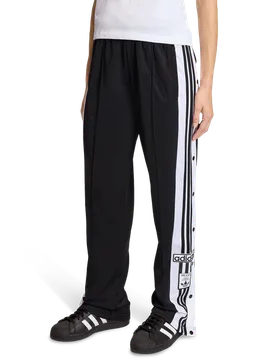 Adibreak Track Tracksuit Bottoms Women Pants - Black - Size M (12-14) - Poly Mesh - Black - Size: Medium - Adidas - FashionsVida
