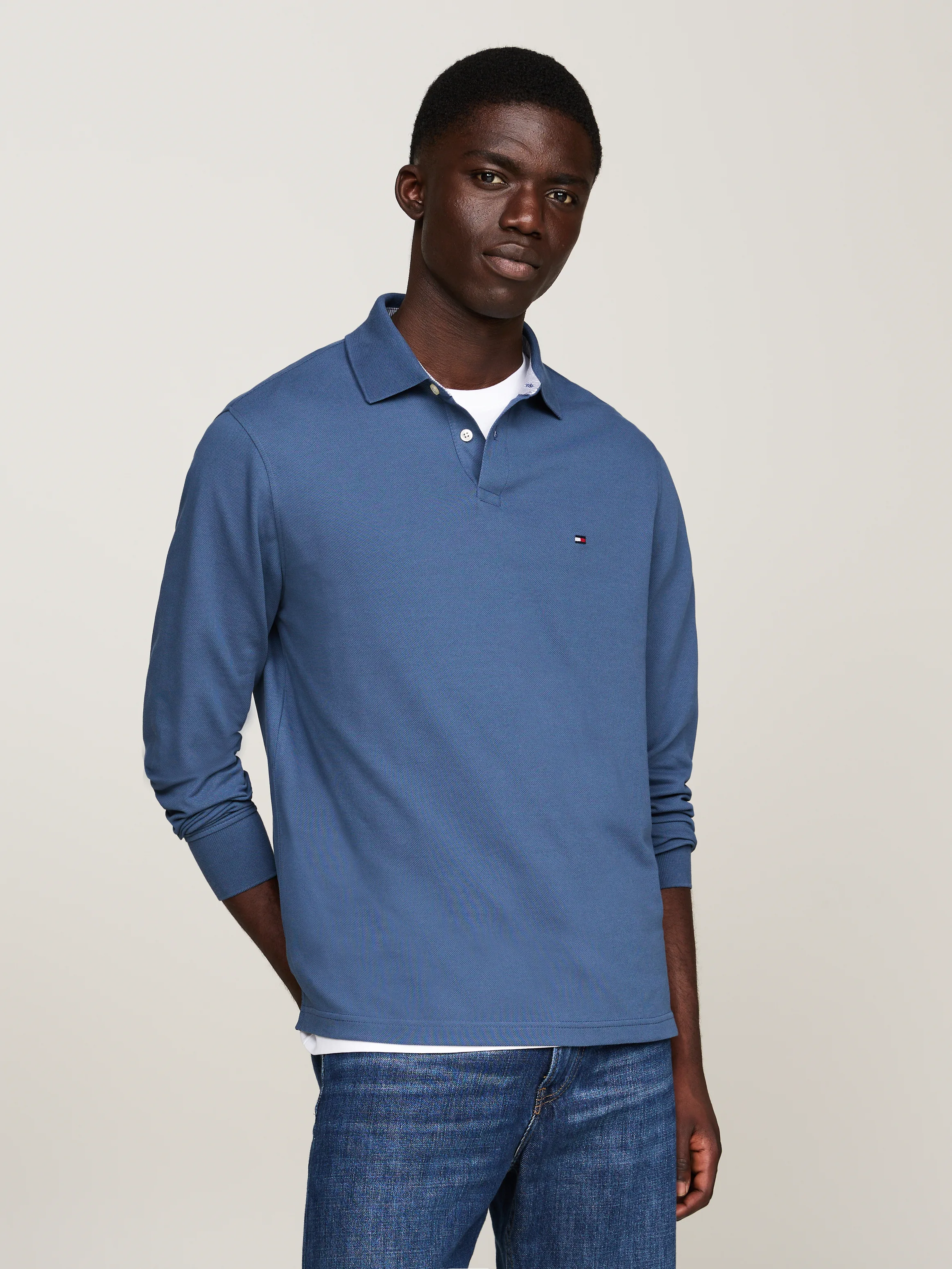 REGULAR LS POLO male - M - FashionsVida
