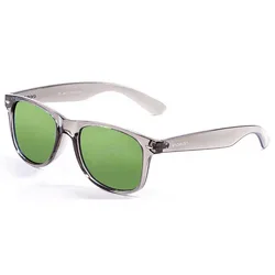 Beach Polarized Sunglasses Transparent Black / Green One Size Men,Women