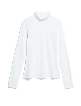 Rollkragenshirt GRAZILIAA crema M - Armedangels - FashionsVida