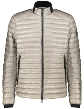 Mens Airframe Beige Shiny Down Filled Jacket Polyamide - Size Small - Belstaff - FashionsVida