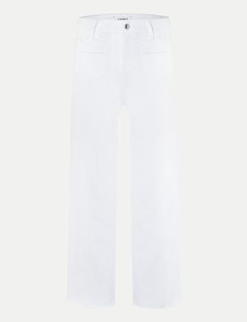 Cambio Regular-Fit Hose Weiß 44/28