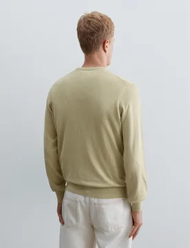 Jersey de hombre con cuello redondo y calavera a contraste - Scalpers - FashionsVida