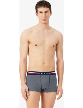 Pack de 3 bóxers de hombre de algodón elástico - Lacoste - FashionsVida