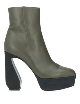 Botines de caña alta Mujer Verde militar 37.5,40 Mujer