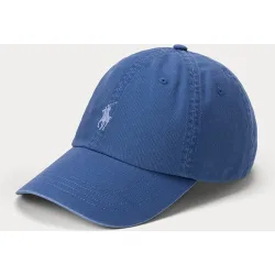 Gorra de hombre de algodón con caballo bordado