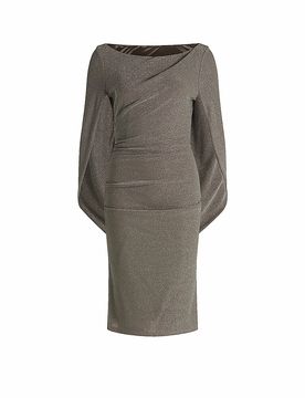 Vestido de cóctel gris 40