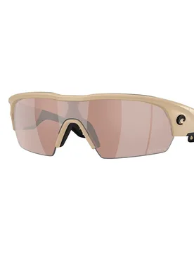 Pilothouse Pro Polarized Sunglasses Matte Sand Copper Silver Mirror 580P/CAT3 Men - Costa - FashionsVida