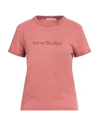 T-shirts Damen Rostrot L Damen
