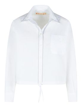 Marni Camicia in cotone bianco