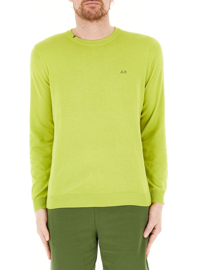 Maglia in cotone VERDE LIME M