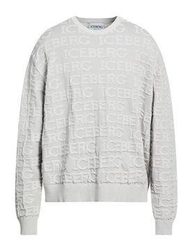 Pullover Hombre Gris perla 3XL Hombre