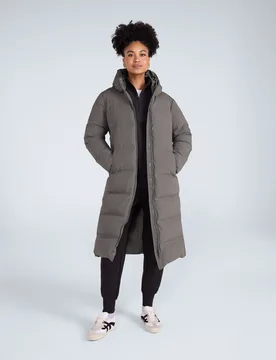 Cosi Cloud Womens Down Coat - Green - Green - Size: 10 - Animal - FashionsVida