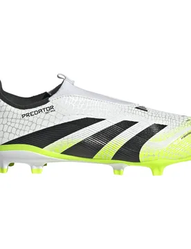 Predator League Laceless FG/MG Kinder Nockenschuhe, weiß, Größe 28 28 - Adidas - FashionsVida