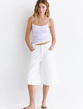 Pull&Bear Low-Rise Jorts (Size: ) - Pull&bear - FashionsVida