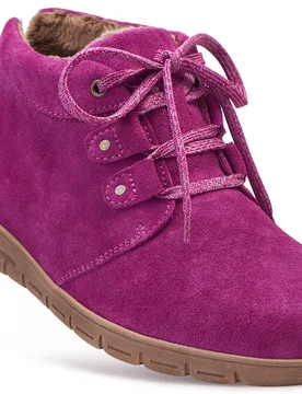 Megan - Clearance Women's Extra Wide Boots for Swollen Feet - Fuchsia - Size: 4 XXW - Cosyfeet - FashionsVida