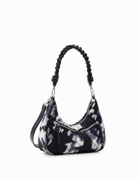 Petit sac matelassé, Polyester, Noir, U