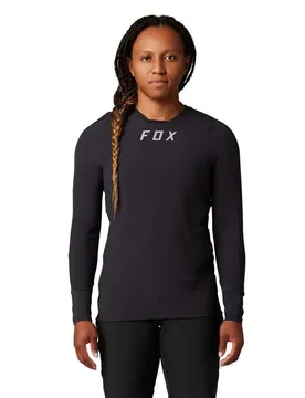 Racing Maglia A Maniche Lunghe Defend Thermal Black