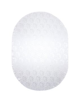Jacquard-Tischdecke "Jasmin" weiss