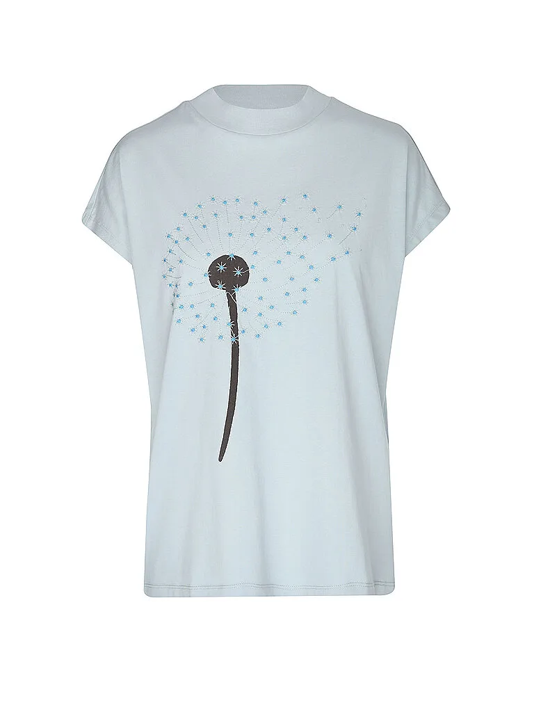 T-Shirt VOLTA bleu clair S - Thinking MU - FashionsVida
