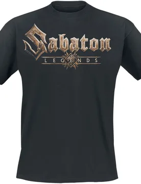 T-Shirt - Logo - S bis 4XL - für Männer - Größe XXL - schwarz - EMP exklusives Merchandise! - Männer - male - Sabaton - FashionsVida