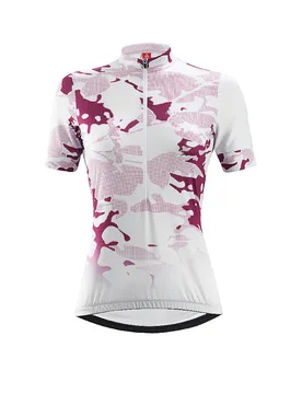 Damen Radtrikot Mysteria Mid rosa 38 W - LÖFFLER - FashionsVida