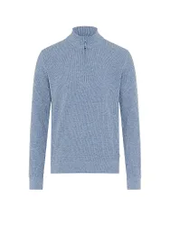 Troyer Pullover STEFFEN bleu clair XXL