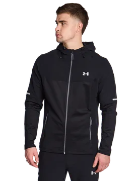 Utility Winterized Herren Trainingsoberteile - Schwarz - Größe M - Poly Woven Black M - Under armour - FashionsVida