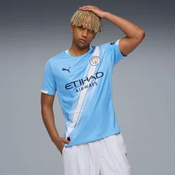 Camiseta de fútbol de Hombre MCFC Home Jersey Replica