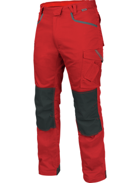 Pantalon de travail Stretch X rouge Rouge 36