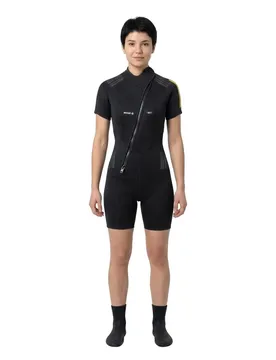 Shorty Da Donna A Maniche Corte 1dive Without Hood 3 Mm
