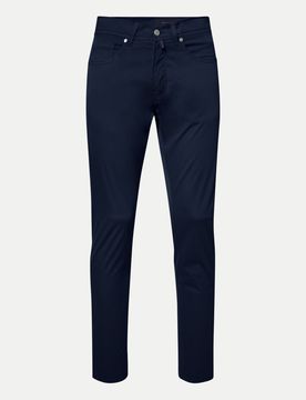 Regular-Fit Hose Lyon Blau 35/34