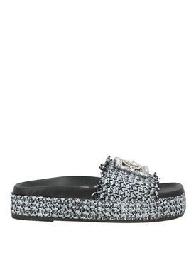 RAS Sandalias Mujer Negro 37 Mujer